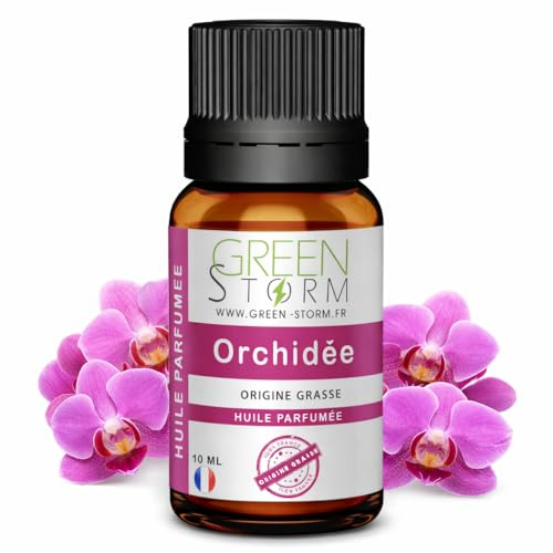HUILE PARFUMÉE d'ORCHIDEES 10 ml, Huile essentielle - Diffusion, Cosmétique, Massage, Bain aromatique - DIY Bougie, Savon, Crème, Huile, Lotion - Peau Cheveux Green-Storm