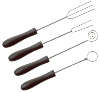 LOUIS TELLIER ID5000 Set aus 4 Schokoladengabeln.