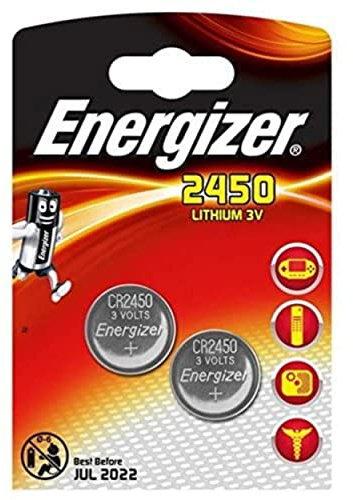 Lot DE 6 Piles Energizer CR2450-3 Blister DE 2 - Lithium 3V