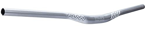Funn Full On Riser Lenker, Klemme 31.8mm, Breite 810mm, Rise 15mm (Grau) | AL6061 dreifach konifiziert, wenig Backsweep, sandgestrahlt eloxiert, für Trail, Enduro, MTB, BMX und Straße