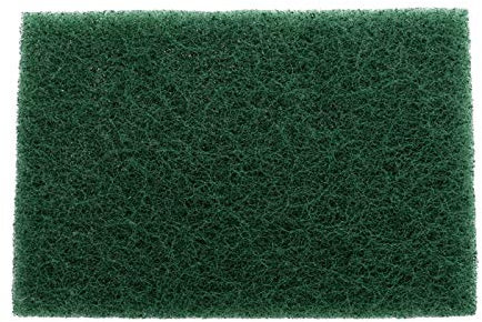 Spugna abrasiva in nylon da cucina, pentola in ferro, detergente per la rimozione della ruggine, spugnetta scozzese (50PCS Dark Green)