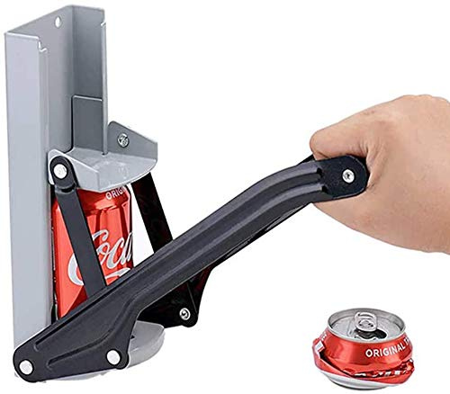 NIWWIN Metalldosenbrecher & Flaschenöffner 16 oz. Hochleistungs-Wandzerstörer für Aluminium-Selters, Soda, Blechdosen, Bierdosen und Flaschen zum Recycling