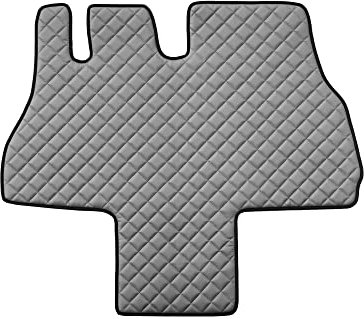 F-CORE Volle Deckung Fußmatten Van für Citroen Jumper I 03.94-02.02 FIAT DUCATO II 06.94-02.02 Peugeot Boxer I 03.94-03.02 Sitz 1+1 GRAU