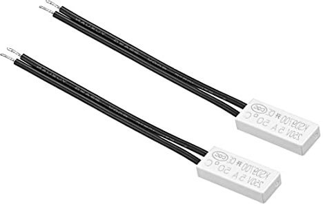 PATIKIL 50°C Normalmente Aperto NO KSD9700 Termostato, 2pz Temperatura Interruttore Termico Interruttore per Elettrico