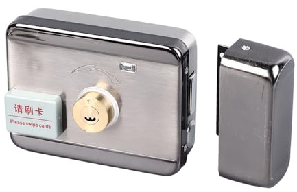 Ferngesteuertes Elektronisches Schloss, Elektronisches Intelligentes Türschloss, ID-Kartenschloss, Integrierte Struktur, Kabellos, Doppelkopf mit Fernbedienung, für Zuhause