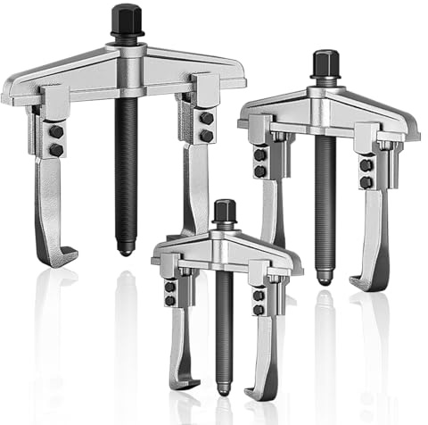 3 delar universell avdragare 2 armar justerbar lageravdragare 40–150 mm 4/6 tum/8 tum | 110–170 mm djup parallellavdragare kloavdragare kullagerskalare, uttryckare avdragare verktyg