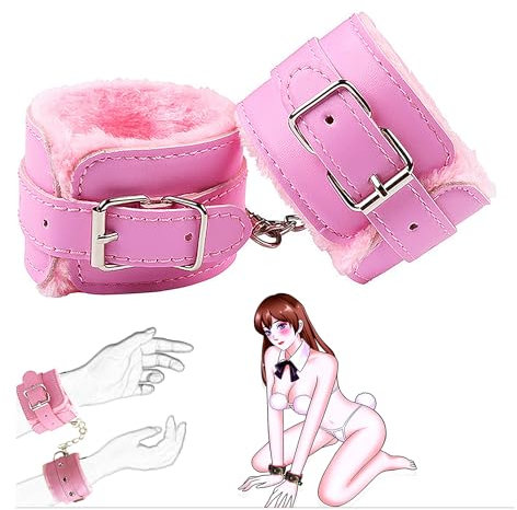 bdsms fesseln handschellen Bondage Set Leder HandFesseln SM Betten-Fesseln Handcuffs Anklecuffs Plüsch Leder Sex Toy Sexspielzeug Erotik Betten Fesseln für Paare hand fesseln sex set fesseln Sex Toys