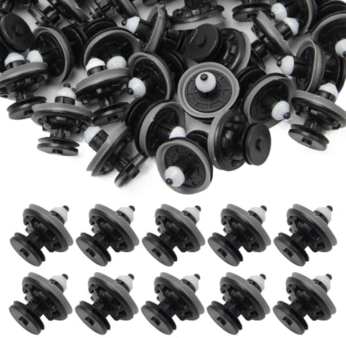 UTMACH 40 Pezzi Clip di Fissaggio per Pannello Interno Portiera Auto | per Golf 5, 6, 7, VW T5, T6, Passat, Polo, Skoda Caddy, A4, A5, A6: clip di fissaggio