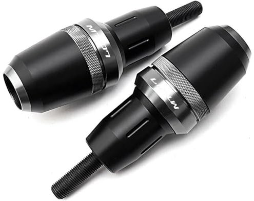 SQNYDH Motorrad-Rahmengleiter-Sturzpad Für Yamaha MT07 MT 07 MT-07 Tracer 7 700 GT 2014-2024 Sturzschutz Motorschutz Absturzschutz Teil(Titan,XL)