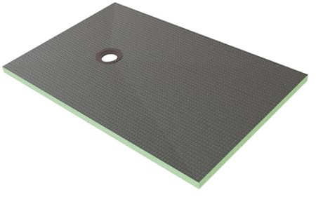 Receveur de douche recoupable sur mesure - 140 x 90cm - Ép.40mm - receveur de douche à carreler avec kit étanchéité
