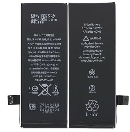 Batterie pour Apple Iphone 6 Plus Li-Polymer 2915mAh Compatible avec APN: 616-0772