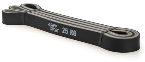 Gripp Sport® | Bandes Élastiques de Résistance 25 KG – Renforcement Musculaire, Mobilité et Rééducation | 3 Niveaux de Résistance Progressifs | Calisthénie, Fitness, Home Training