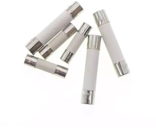 Keramik-Schnellsicherung, Glassicherungen, flink, Keramik, 5x20mm, 6x30mm, 250V (0,1-30) A, 10er-Packung(6x30mm,2A)