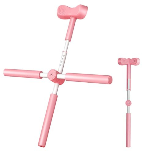 Yogaträningspinne - 78 Cm Stretchig Träningsstång, Fitnessverktyg I Rostfritt Stål, Kroppsinriktningsutrustning Med Skumhandtag Och Justerbar Stöddesign | Back Stretcher Bar För Home Gym Workout