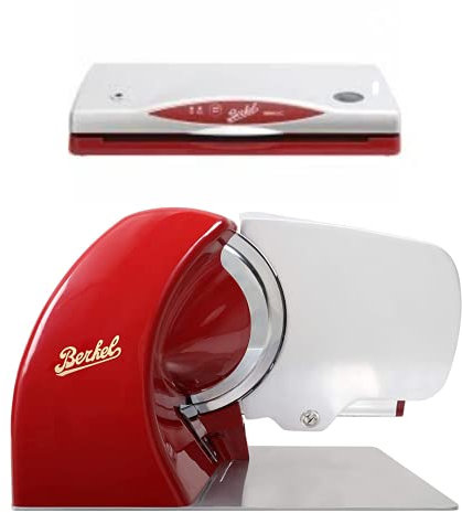 Berkel - Trancheuse Home line 250 + Minivac - The Berkel System (Rouge)
