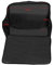 1 Akkordeon-Gigbag Gepolsterte Oxford-Tragetasche für 40-120 Bässe, Schwarz, Tragbar mit Multifunktionstasche, Verstellbare Schultergurte