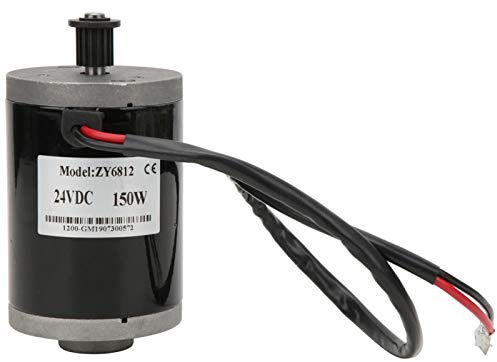 DC B¨¹rstenmotor 24V 150W Permanent Magnet Hochgeschwindigkeitsmotor mit Riemenscheibe f¨¹r Elektrofahrrad Antriebssystem