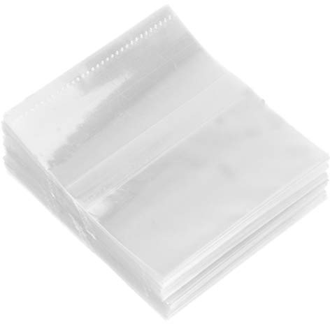 Scicalife 200 Stück 80 x 70 mm klar perforiert Folie Schrumpffolie Schrumpffolie Dichtung Streifen für ätherisches Öl Flasche Tropfer und Reagenzglas