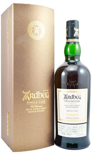 Ardbeg 21 Years Old The Ultimate Private Single Cask Whisky 51% Vol. 0,7l in Giftbox