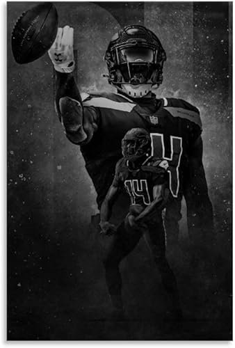 BLIJR Holz Puzzle 200 Teile American-Football-Spieler Corey Davis Star Puzzles für Erwachsene und Kinder anspruchsvoll 200 Piece 13.7x9.8inch(35x25cm) Kein Rahmen