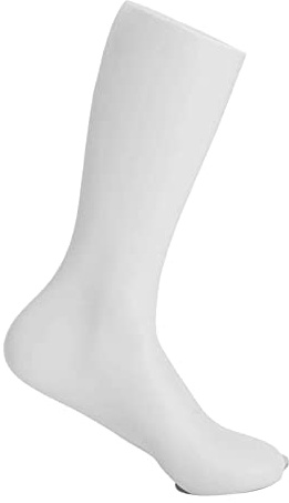Gralara Sockenaussteller Fußmodell für Damen – Ideal zur Präsentation von Socken. Leicht und stabil für Fotoaufnahmen und den Einsatz in Schuhgeschäften. Langlebig und charmant.
