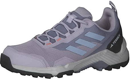 adidas Damen Eastrail 2.0 Hiking Shoes, Silver Dawn/Blue Dawn/Core Black, 40 2/3 EU