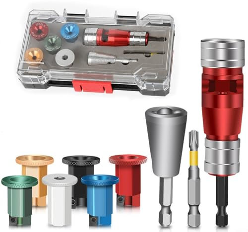 WIIYENA Juego de Herramientas de Electricista: Pelacables Eléctrico, Taladro de Pelado, Torneado Automático de Cables