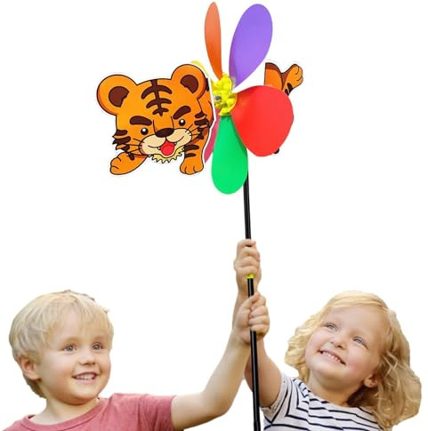 Tigre Moulin à Vent de Jardin – Moulin à Vent décoratif de Jardin