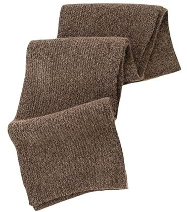 ACLCSHM Warme Winterschals Für Damen, Dicke Wolldecke, Damenschals, Wendbare Wolldecke, Schals, Einfarbig, Strickschal, Poncho, Lang, Übergroß, Modisch, Weihnachtsschal, Stola, Kaffeebraun