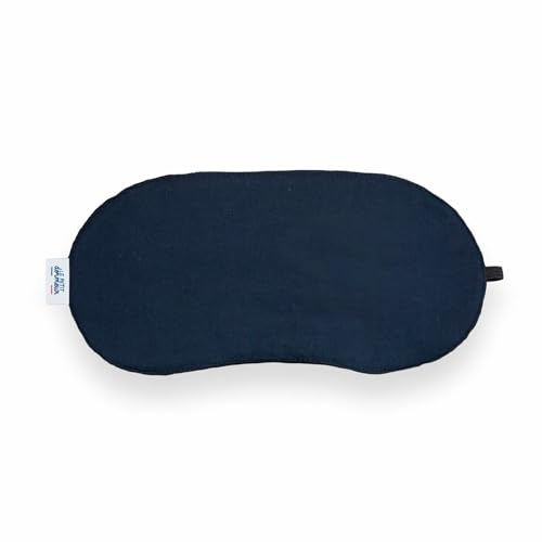 Le Petit Dormeur Masque de Sommeil – Masque de Nuit Ultra Doux & Ajustable – Idéal pour Le Voyage, Avion, Sieste – Cache Yeux pour Dormir – Accessoire de Voyage Compact & Élégant – Fabriqué en France