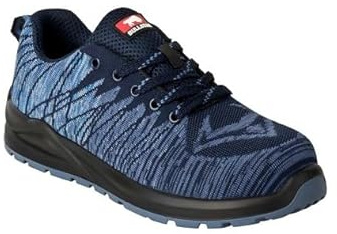 Bullstar Sicherheitsschuh WORXTAR S1P (Farbe taubenblau/marine, Größe 39, Unisex, mit Stahlkappe, atmungsaktiv, rutschhemmend, Arbeitsschuhe, Schutzschuhe) 2658-0-2707-39