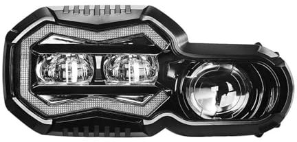 BEPHON con luci di Marcia Diurna a Luce Bianca Gruppo Faro LED per Moto 110W con proiettore LED per BM&W F650GS F700GS F800GS ADV 2008-2018