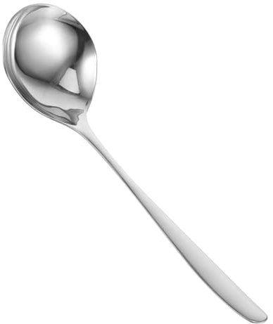 GLEAVI Cucharadas De Acero Inoxidable Cuchara Grande Para Servir Bufé Cuchara Para Cocinar La Cocina Utensilio Para Servir Comida Para Cocinas y Restaurantes