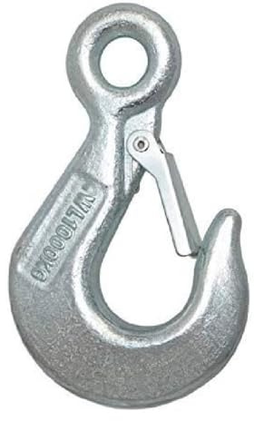 Kippen 1255C - Gancio di Sollevamento in Acciaio Zincato. Capacità di Carico: 1000 Kg.