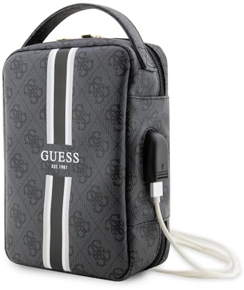 CG MOBILE WONDEE - Guess Sac de Voyage 10 pour Femme avec Port de Chargement USB intégré, Profitez de la Mode comme Style de Vie avec ce Sac Organisateur de Gadgets, Cadeau Guess Original pour Femme