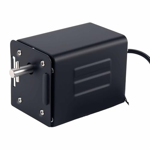 LIULIQ Motor Portátil para Asador Giratorio, 15 W, Universal, De Acero Inoxidable Resistente, Soporta De 40 a 60 Kg, con Inversión Automática. Ideal para Fiestas En Casa, Barbacoas Al Aire Libre