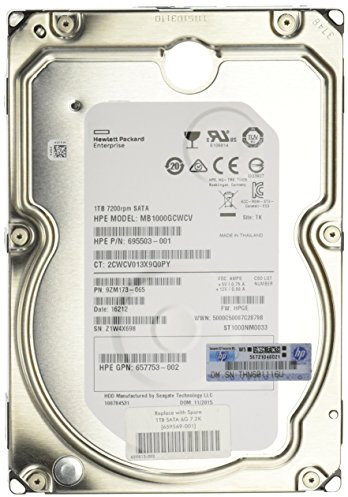 HP 659337-B21 interne Festplatte 1TB (8,9 cm (3,5 Zoll), 7200rpm, 16MB Cache, SATA)