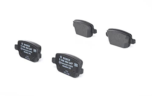 Bosch BP1119 - Brake Pads Car Rear Axle - Bosch Quality - Reduced Noise and Dust - ECE-R90 Certified - Copper-Free - 1 Set of 4 Pads