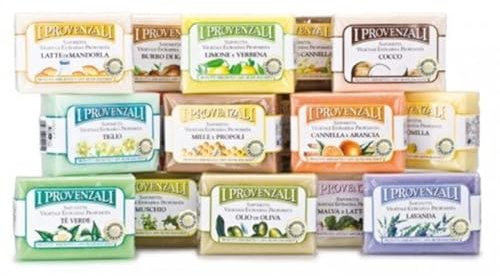 I Provenzali Saponetta Vegetale, Profumazioni Assortite, 100g
