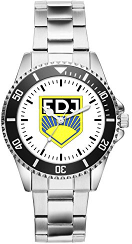 KIESENBERG Uhr - FDJ Wappen DDR Geschenk Artikel Idee Fan 1170