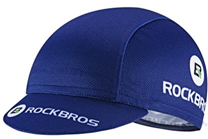 ROCKBROS Fahrrad Kappe Unterhelmmütze Fahrradmütze UV-Schutz für Damen Herren Sport Hut Atmungsaktiv Anti-Schweiß 54-61 cm