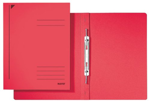 Leitz Spiralhefter, A4, kfm. Heftung, Primärkarton, (Spiralhefter, A4, rot, 1)