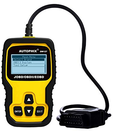 I11D Profi Auto Diagnosegerät Scanner – OBDII/EOBD/Auto JOBD Fehlerauslesegerät mit Kostenlosen Updates und Erweiterter JOBD-Funktion