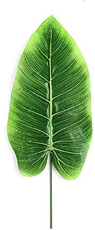 Kinnart Lot de 20 feuilles de bananier artificielles pour décoration de mariage, décoration de jardin, décoration de maison, fête, L
