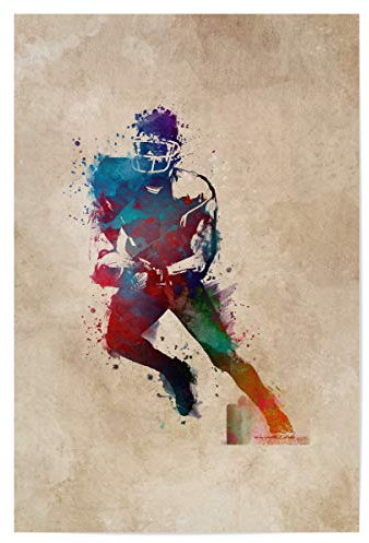 artboxONE Poster 30x20 cm Sport American Football Player Sport - Bild American Football American Football Player Art