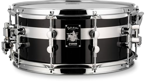 Sonor Jost Nickel Snare Drum 14x6,25 Piano Black/Silver - Snare Drum