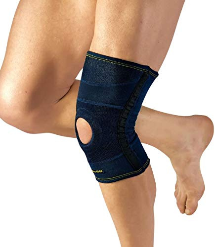 Rodillera tubular con orificio rotuliano art. 23 talla L (medida por encima de la rodilla 44-48 cm)