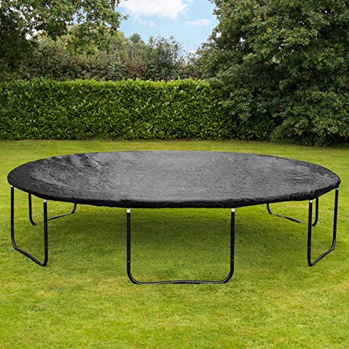 METIS Funda para cama elástica | 2,4 m, 3 m, 3,6 m, 4,3 m y 4,5 m | Cubierta impermeable y protector de lluvia | Resistente a los rayos UV | Accesorios para cama elástica (8 pies)