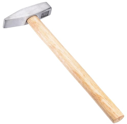 uxcell Engineer Hammer Machinist Hammer 35 Oz Cross Peen Hammer Wood Handle with Forged Steel Head