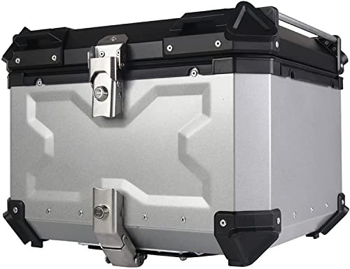 Motorrad-Kofferraum, Top-Box für Motorrad-Heckbox, Motorrad-Motorrad-Topcase, Aluminiumlegierung, Heckbox, Motorrad-wasserdichter Kofferraum, schnelle Demontage